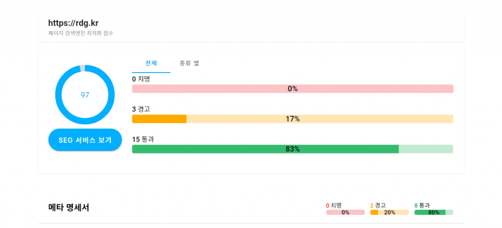 SEO | 검색엔진최적화 검사 사이트 정리 3 image 93