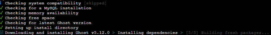 우분투 | EC2에 고스트(Ghost blog) 설치하기 (Nginx, Node, AWS, Route53) 13 image 140